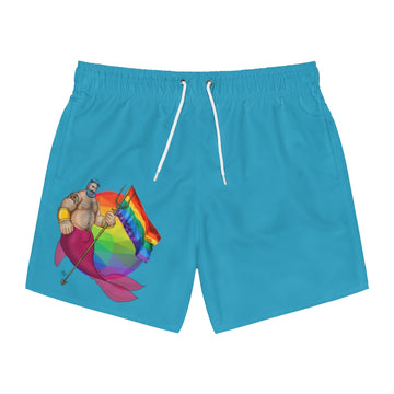 Pride Bear Merman / Swim Trunks